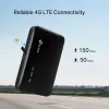 4G belaidis maršrutizatorius TP-Link M7005 Vienos juostos 2,4 GHz, NanoSIM, Wi-Fi 6, juodas