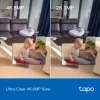 TP-LINK Tapo C250 | Pan/Tilt AI namų apsaugos Wi-Fi kamera | PTZ | 8 MP | 4mm/F1.6 | H.265 | „MicroSD“ kortelė iki 512 GB