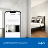 TP-LINK Tapo C250 | Pan/Tilt AI namų apsaugos Wi-Fi kamera | PTZ | 8 MP | 4mm/F1.6 | H.265 | „MicroSD“ kortelė iki 512 GB