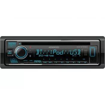 Kenwood KDC-BT665U automobilinė multimedijos grotuvo imtuvė Juoda 200 W Bluetooth