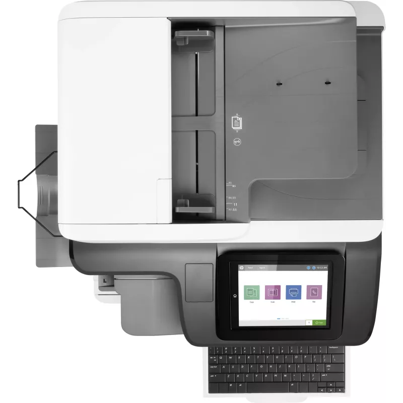 “HP Color LaserJet Enterprise Flow MFP M776zs, lazerinis, spalvotas spausdinimas, 1200 x 1200 DPI, A3, tiesioginis spausdinimas, juoda, balta”