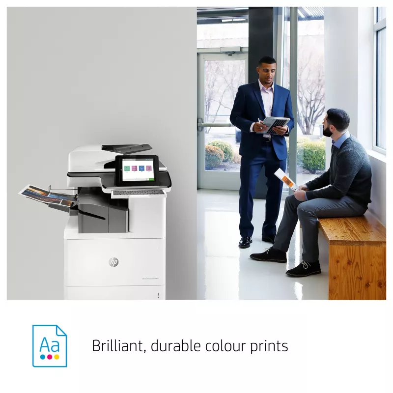 “HP Color LaserJet Enterprise Flow MFP M776zs, lazerinis, spalvotas spausdinimas, 1200 x 1200 DPI, A3, tiesioginis spausdinimas, juoda, balta”