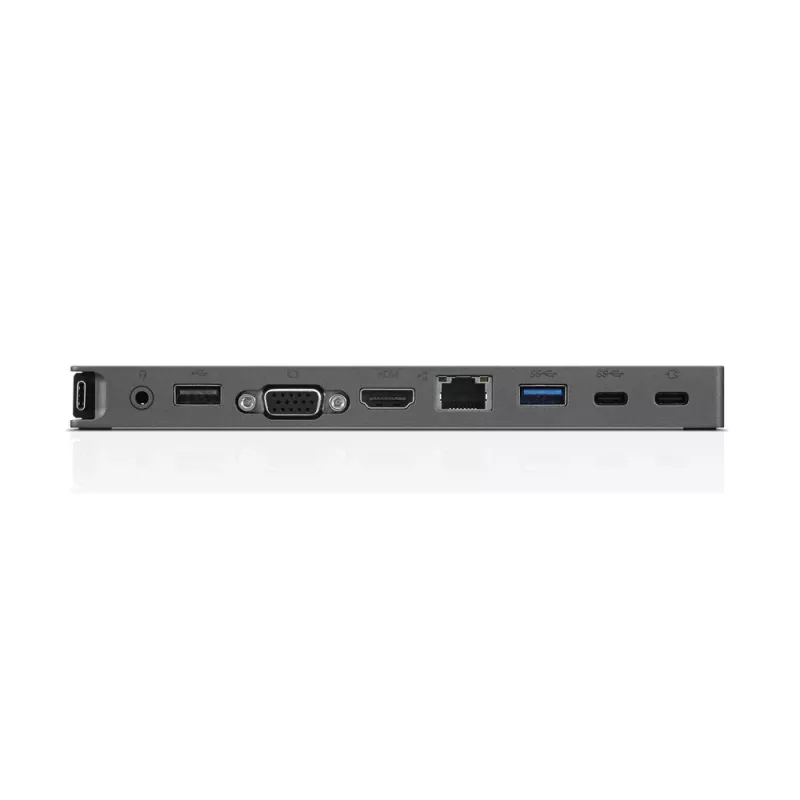 Lenovo USB-C Mini Dock laidinis USB 3.2 Gen 1 (3.1 Gen 1) Type-C pilkas
