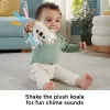 Fisher-Price Sensimals Simply Senses naujagimių gimnastikos kilimėlis su 6 jutimo žaislais