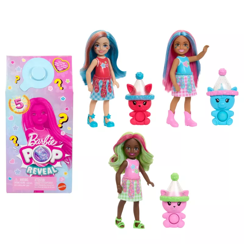 Madų lėlė Mattel Barbie Pop Reveal JCN90 Spalvota