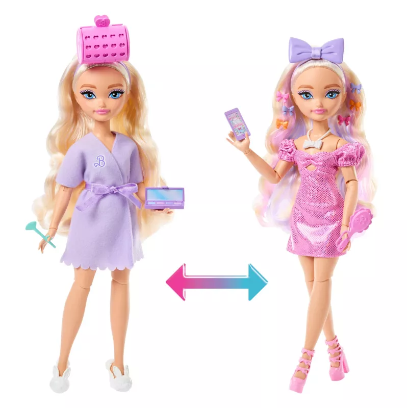 Barbie Dream Besties Malibu mados lėlė su netikėtais aksesuarais ir daugiau nei 15 įvaizdžių
