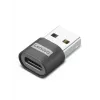 Lenovo 4X91C99226 kabelio lyties keitiklis USB-C USB-A juodas