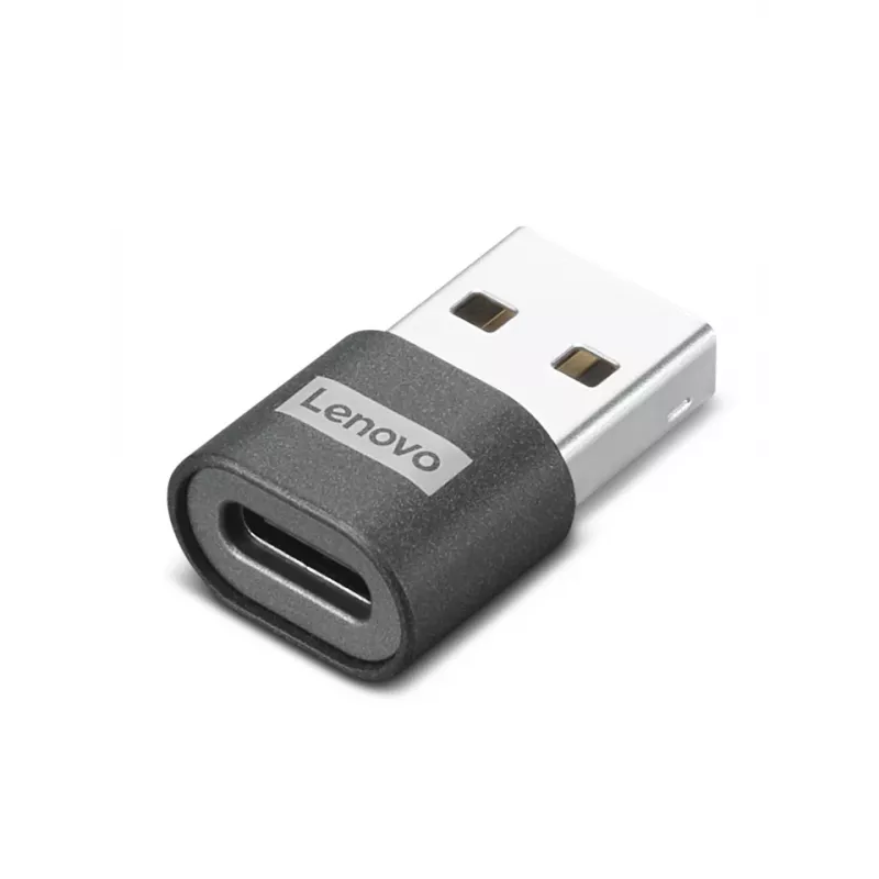 Lenovo 4X91C99226 kabelio lyties keitiklis USB-C USB-A juodas