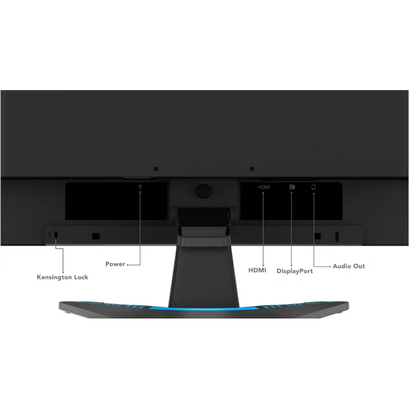 Lenovo G27e-20 kompiuterio monitorius 68,6 cm (27 colių) 1920 x 1080 pikselių Full HD LED juodas