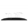 27 colių LED monitorius Lenovo L27M-30, 1920×1080 Full HD, IPS, 6 ms, 250 cd/m², USB 3.2 šakotuvas, garsiakalbiai, VESA, sidabrinė/juoda