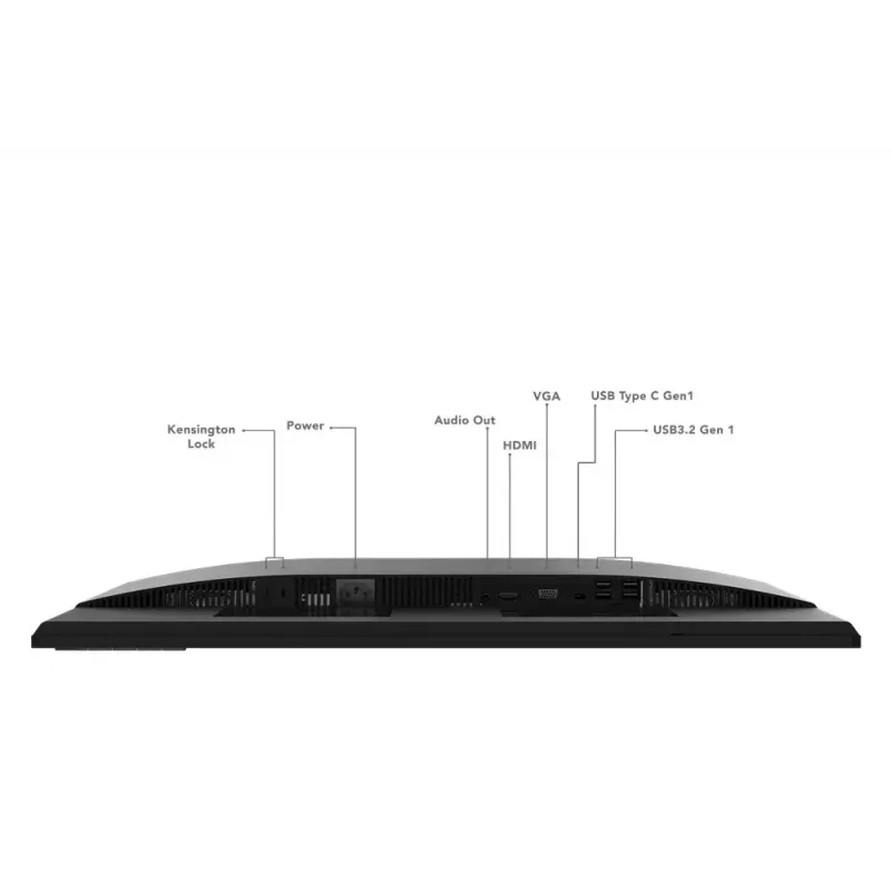 27 colių LED monitorius Lenovo L27M-30, 1920×1080 Full HD, IPS, 6 ms, 250 cd/m², USB 3.2 šakotuvas, garsiakalbiai, VESA, sidabrinė/juoda