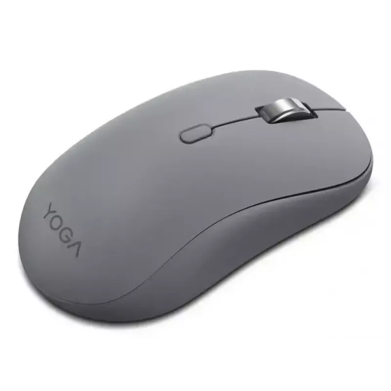 Belaidė abiem rankoms tinkama pelė Lenovo Yoga Office Bluetooth 5.3 Optinė 4000 DPI, 8 mygtukai, pilka, AA baterija
