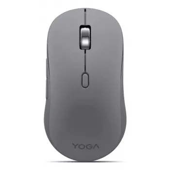Belaidė abiem rankoms tinkama pelė Lenovo Yoga Office Bluetooth 5.3 Optinė 4000 DPI, 8 mygtukai, pilka, AA baterija