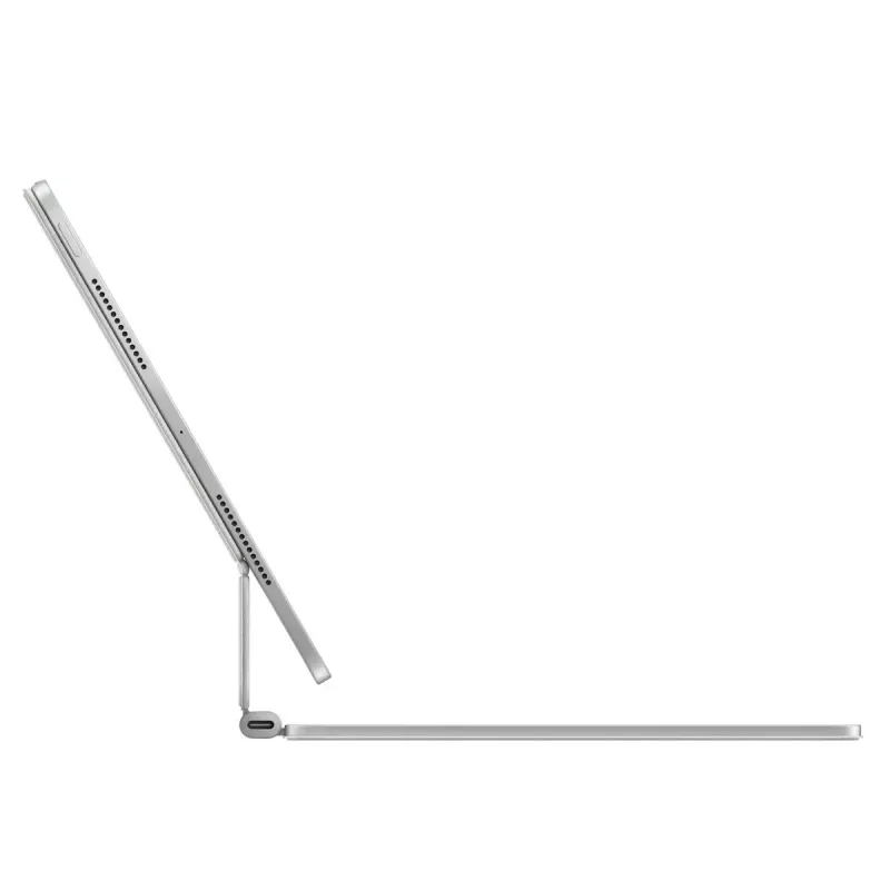 Apple Magic klaviatūra QWERTY rusiška balta su jutikliniu kilimėliu, skirta iPad Pro 11 colių