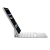 Apple Magic klaviatūra QWERTY rusiška balta su jutikliniu kilimėliu, skirta iPad Pro 11 colių