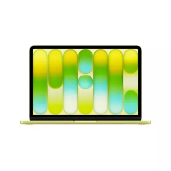 Nešiojamas kompiuteris Apple MacBook Neo 13 colių — A18 Pro 6 branduolių procesorius / 5 branduolių GPU, 8 GB RAM, 512 GB SSD, Touch ID, žaliosios citrinos spalva