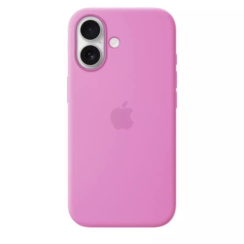 Silikoninis dėklas su MagSafe, skirtas Apple iPhone 17 – Levandų spalvos, mikropluošto pamušalas, tinka 6,3 colio ekranui