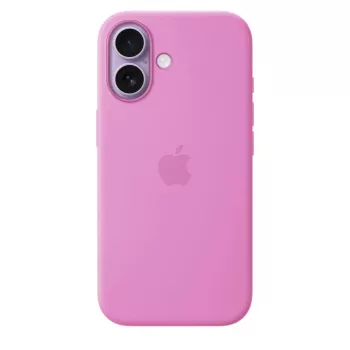 Silikoninis dėklas su MagSafe, skirtas Apple iPhone 17 – Levandų spalvos, mikropluošto pamušalas, tinka 6,3 colio ekranui