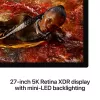 Monitorius Apple Studio Display XDR — 27 colių 5K (5120×2880), LED, nano-tekstūros stiklas, pakreipiamas ir aukščio reguliavimo stovas, sidabrinis