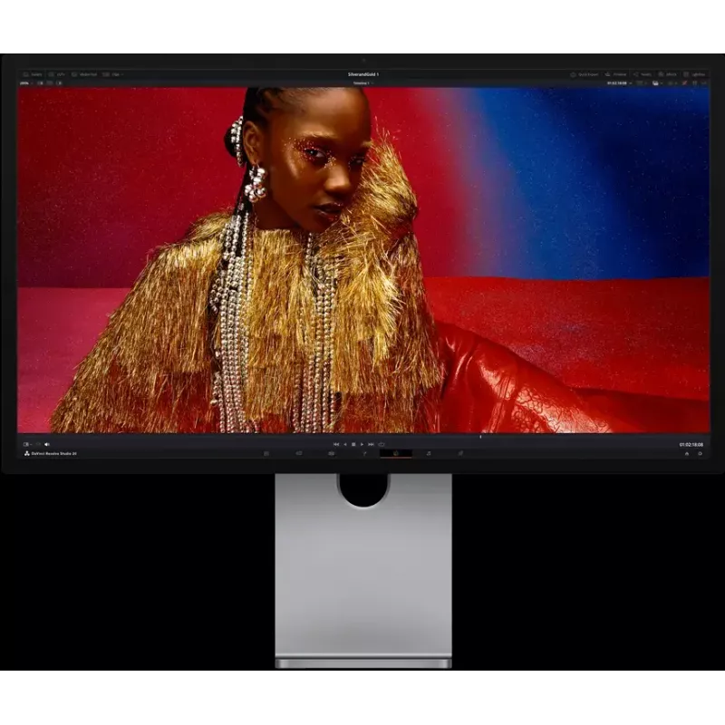Monitorius Apple Studio Display XDR — 27 colių 5K (5120×2880), LED, nano-tekstūros stiklas, pakreipiamas ir aukščio reguliavimo stovas, sidabrinis