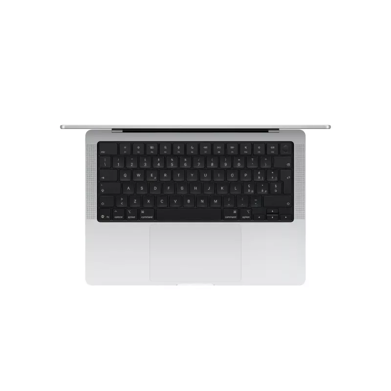 Nešiojamasis kompiuteris Apple MacBook Pro 14 colių — M5 Pro (15 branduolių CPU, 16 branduolių GPU), 24 GB RAM, 2 TB SSD, sidabrinis