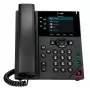 HP Poly VVX 350 6 linijų IP telefonas su PoE, IP telefonas, juodas, laidinis ragelis, 6 linijos, LCD, 8,89 cm (3,5 col.)