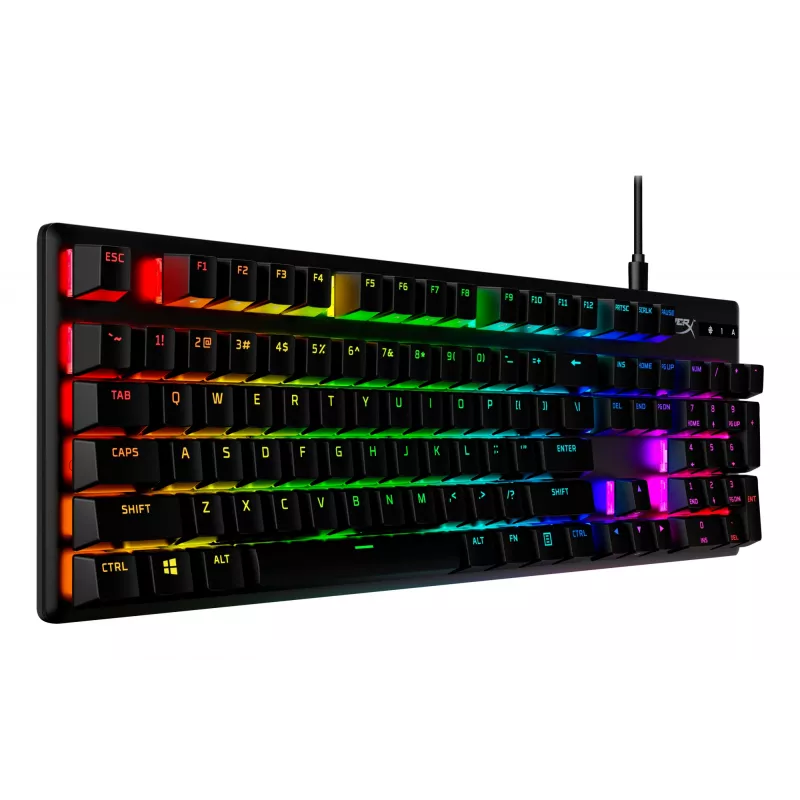 HyperX Alloy Origins PBT HX Blue - Mechaninė žaidimų klaviatūra