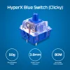 HyperX Alloy Origins PBT HX Blue - Mechaninė žaidimų klaviatūra