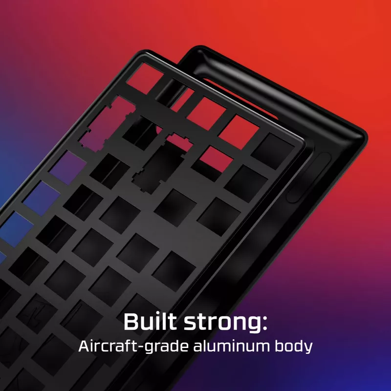 HyperX Alloy Origins Core PBT HX Aqua - mechaninė žaidimų klaviatūra