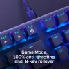 HyperX Alloy Origins Core PBT HX Aqua - mechaninė žaidimų klaviatūra