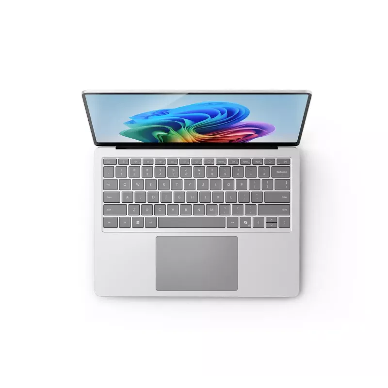 Nešiojamasis kompiuteris Microsoft Surface Laptop 7 Copilot+ — Qualcomm Snapdragon X1P-64-100, 13,8 col. 2304×1536 jutiklinis ekranas, 16 GB RAM, 256 GB SSD, platinos spalvos