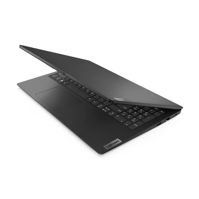 Lenovo V15 G4 AMN AMD Ryzen™ 5 7520U Nešiojamas kompiuteris 39,6 cm (15,6 col.) Full HD 16 GB LPDDR5-SDRAM 512 GB SSD Wi-Fi 5 (802.11ac) Windows 11 Home vokiška Juoda