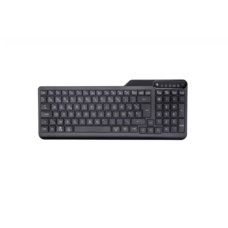 HP 460 Multi-Device Bluetooth klaviatūra Namams AZERTY Belgų Juoda