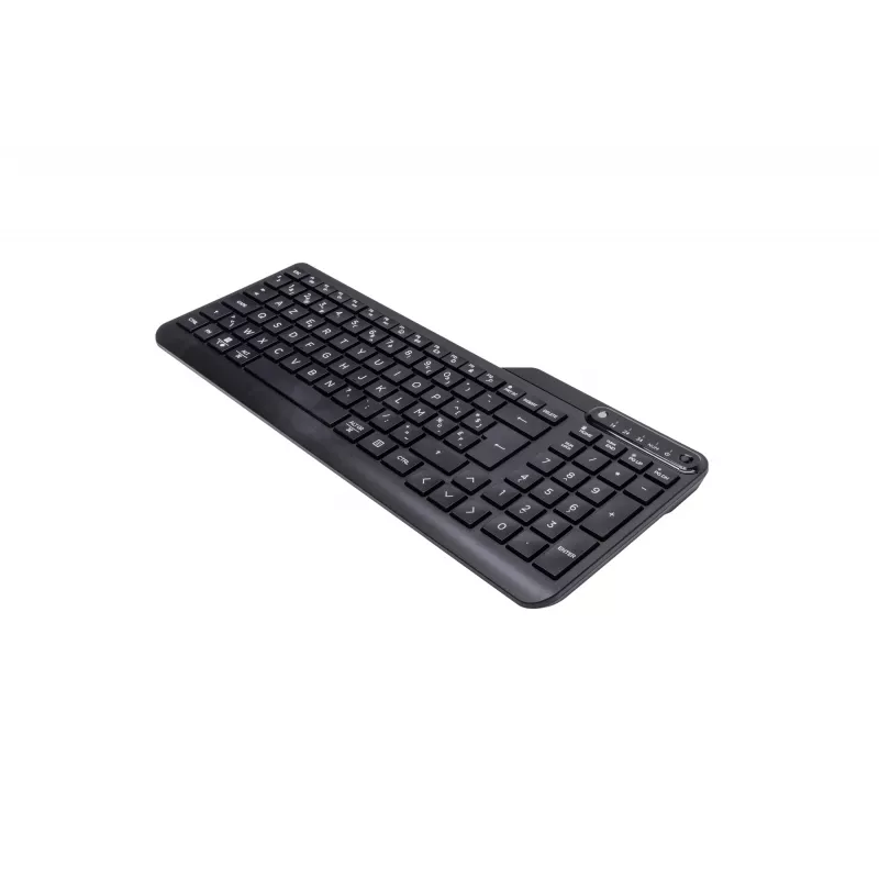 HP 460 Multi-Device Bluetooth klaviatūra Namams AZERTY Belgų Juoda