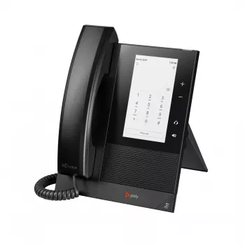HP Poly CCX 400 verslo medijos telefonas, skirtas „Microsoft Teams“ ir palaikantis PoE