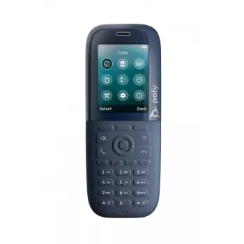 „HP Poly Rove 30“ DECT belaidis ragelis, juodas, TFT, 240 x 320 pikselių, ENERGY STAR, 300 val., 18 val.