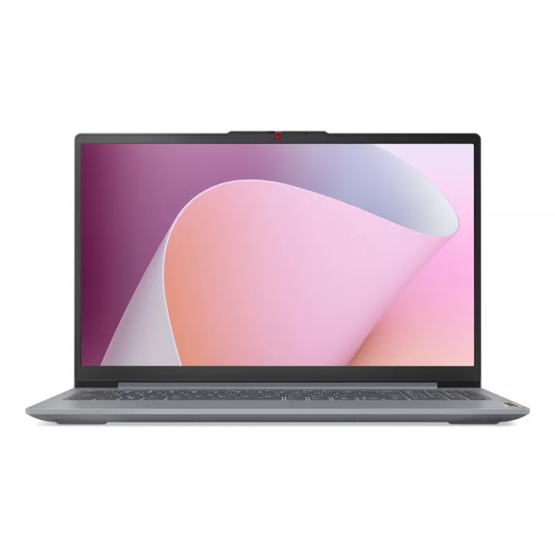 Lenovo IdeaPad plonas 3 15AMN8 AMD Ryzen™ 3 7320U nešiojamas kompiuteris 39,6 cm (15,6 colių) Full HD 8 GB LPDDR5-SDRAM 512 GB SSD Wi-Fi 6 (802.11ax) Windows 11 Home vokiška pilka