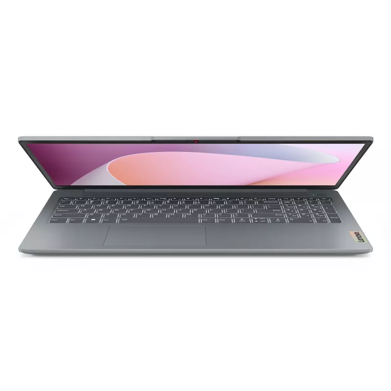 Lenovo IdeaPad plonas 3 15AMN8 AMD Ryzen™ 3 7320U nešiojamas kompiuteris 39,6 cm (15,6 colių) Full HD 8 GB LPDDR5-SDRAM 512 GB SSD Wi-Fi 6 (802.11ax) Windows 11 Home vokiška pilka