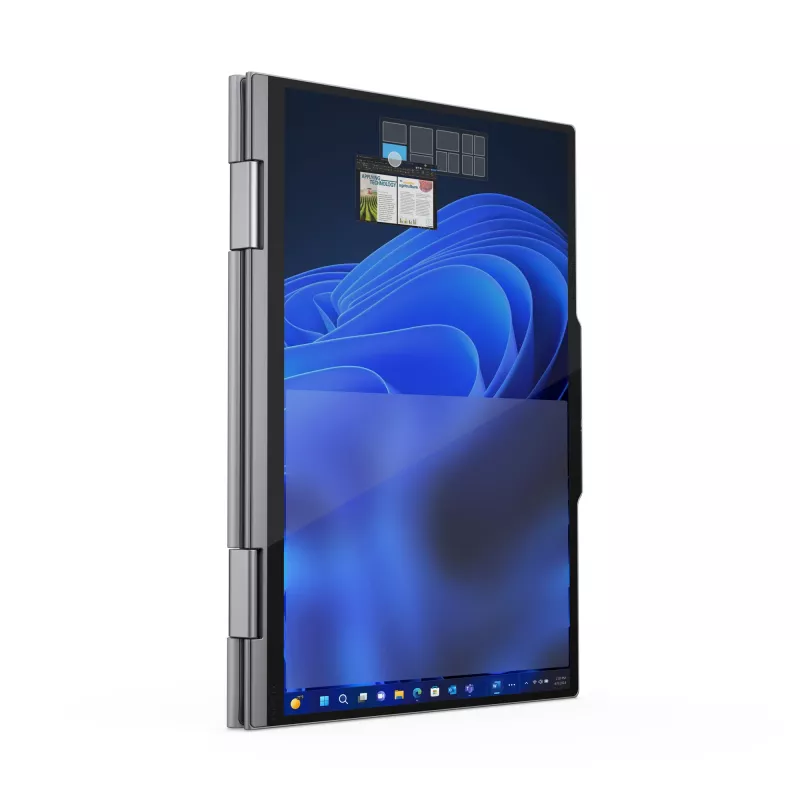 Lenovo ThinkPad X1 2-in-1 Gen 9 Intel Core Ultra 7 155U hibridinis (2-in-1) 35,6 cm (14 colių) jutiklinis WUXGA 16 GB LPDDR5x-SDRAM 512 GB SSD Wi-Fi 6E (802.11ax) Windows 11 Pro vokiška pilka