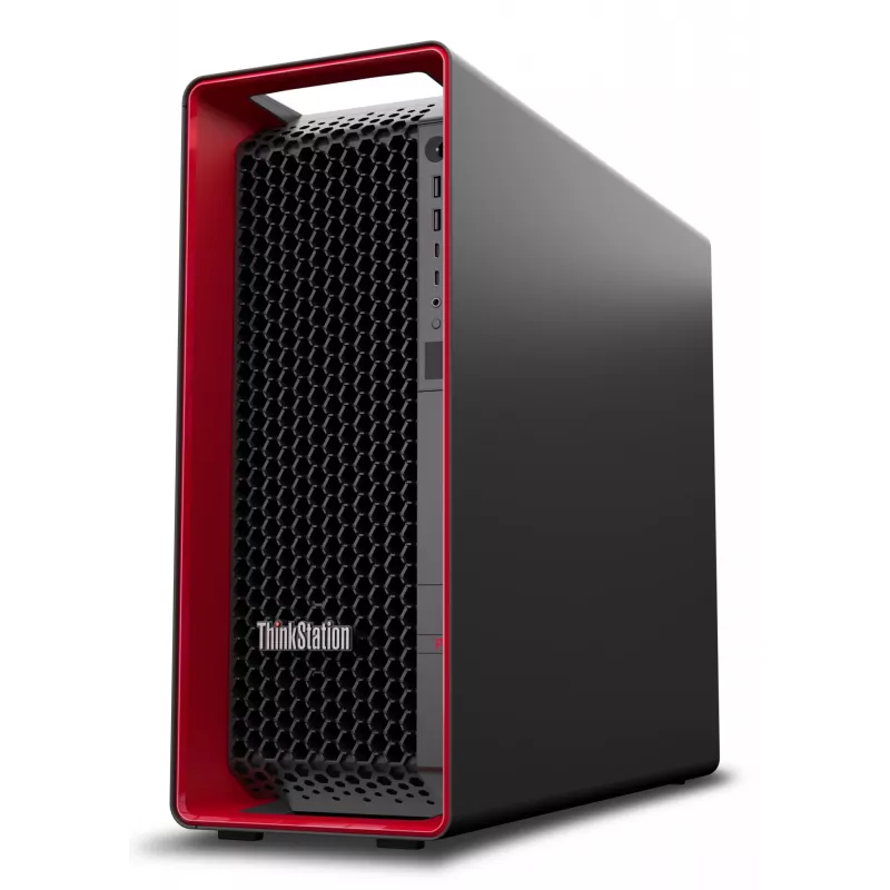 Lenovo ThinkStation P8 AMD Ryzen Threadripper PRO 7945WX 64 GB DDR5-SDRAM 1 TB SSD Windows 11 Pro bokštinė darbo stotis juoda