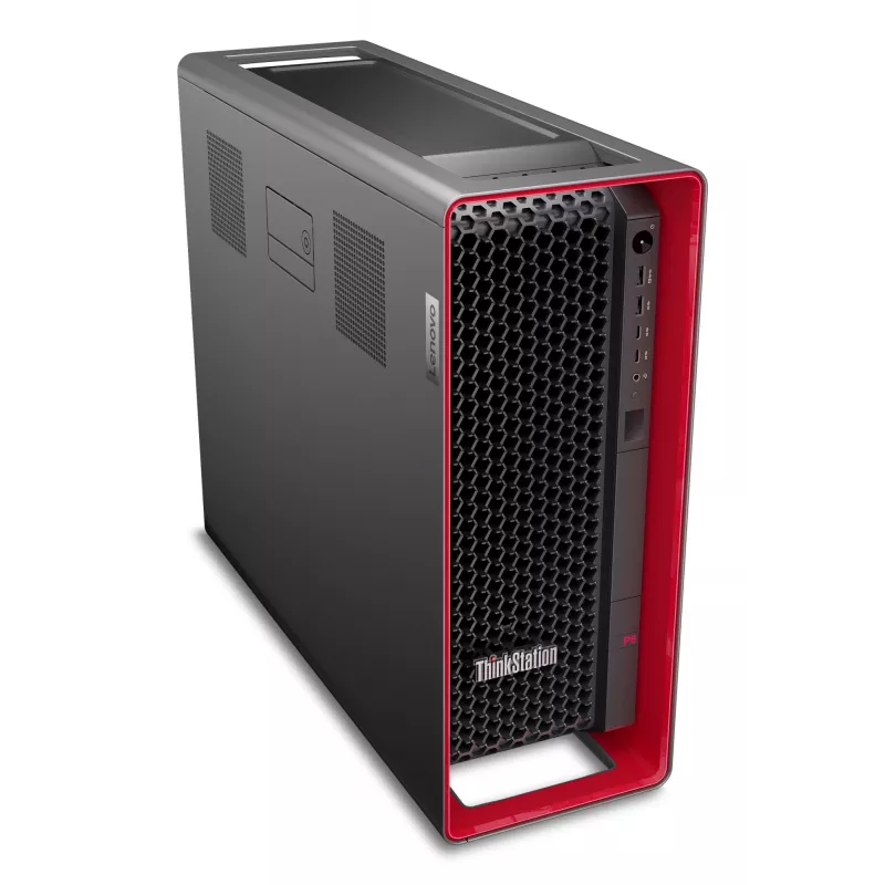 Lenovo ThinkStation P8 AMD Ryzen Threadripper PRO 7945WX 64 GB DDR5-SDRAM 1 TB SSD Windows 11 Pro bokštinė darbo stotis juoda