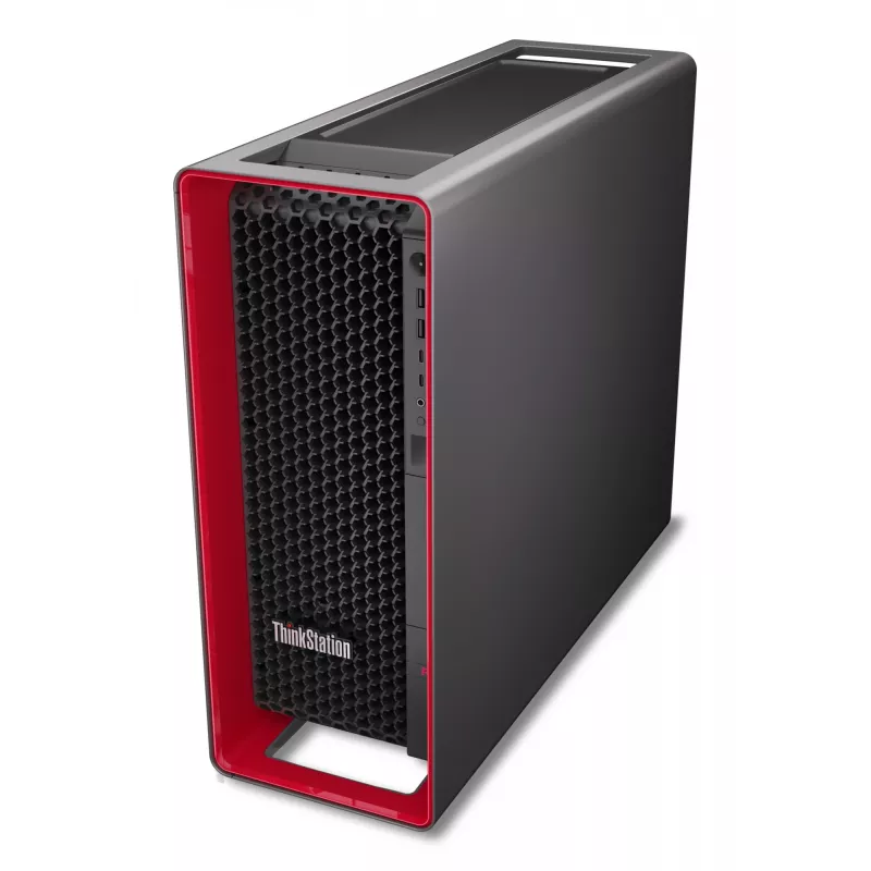 Lenovo ThinkStation P8 AMD Ryzen Threadripper PRO 7945WX 64 GB DDR5-SDRAM 1 TB SSD Windows 11 Pro bokštinė darbo stotis juoda