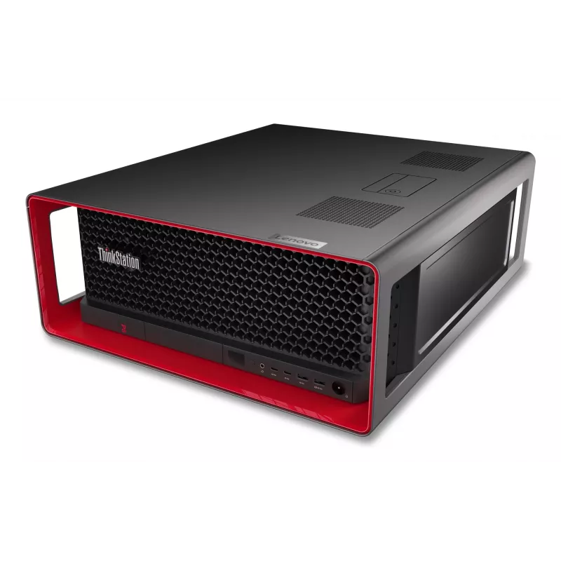 Lenovo ThinkStation P8 AMD Ryzen Threadripper PRO 7945WX 64 GB DDR5-SDRAM 1 TB SSD Windows 11 Pro bokštinė darbo stotis juoda
