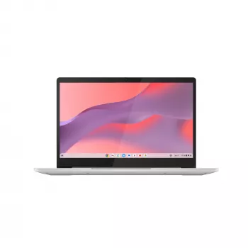 Lenovo IdeaPad plonas 3 Chrome 14M868 MediaTek Kompanio 520 Chromebook 35.6 cm (14 col.) Full HD 4 GB LPDDR4x-SDRAM 128 GB eMMC Wi-Fi 6 (802.11ax) ChromeOS German Pilka