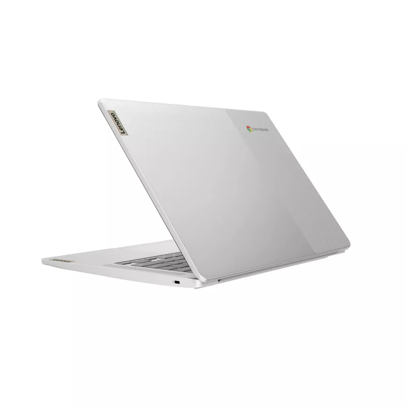 Lenovo IdeaPad plonas 3 Chrome 14M868 MediaTek Kompanio 520 Chromebook 35.6 cm (14 col.) Full HD 4 GB LPDDR4x-SDRAM 128 GB eMMC Wi-Fi 6 (802.11ax) ChromeOS German Pilka