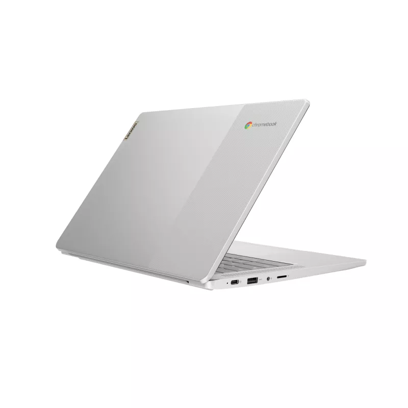 Lenovo IdeaPad plonas 3 Chrome 14M868 MediaTek Kompanio 520 Chromebook 35.6 cm (14 col.) Full HD 4 GB LPDDR4x-SDRAM 128 GB eMMC Wi-Fi 6 (802.11ax) ChromeOS German Pilka