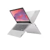 Lenovo IdeaPad plonas 3 Chrome 14M868 MediaTek Kompanio 520 Chromebook 35.6 cm (14 col.) Full HD 4 GB LPDDR4x-SDRAM 128 GB eMMC Wi-Fi 6 (802.11ax) ChromeOS German Pilka