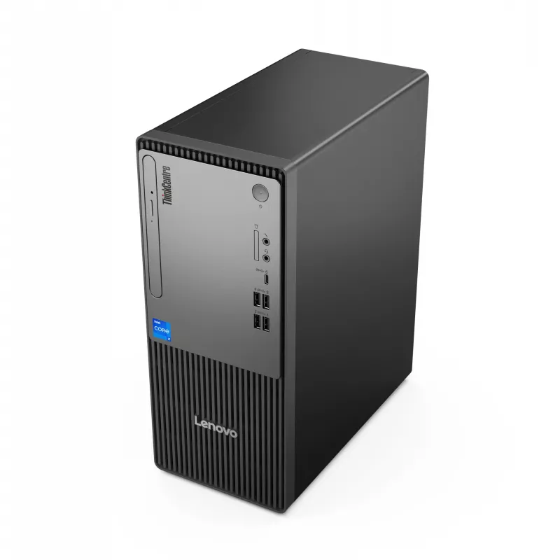 Lenovo ThinkCentre neo 50t Gen 5 Intel® Core™ i3 i3-14100 8 GB DDR5-SDRAM 256 GB SSD Windows 11 Pro stacionarus kompiuteris Juoda