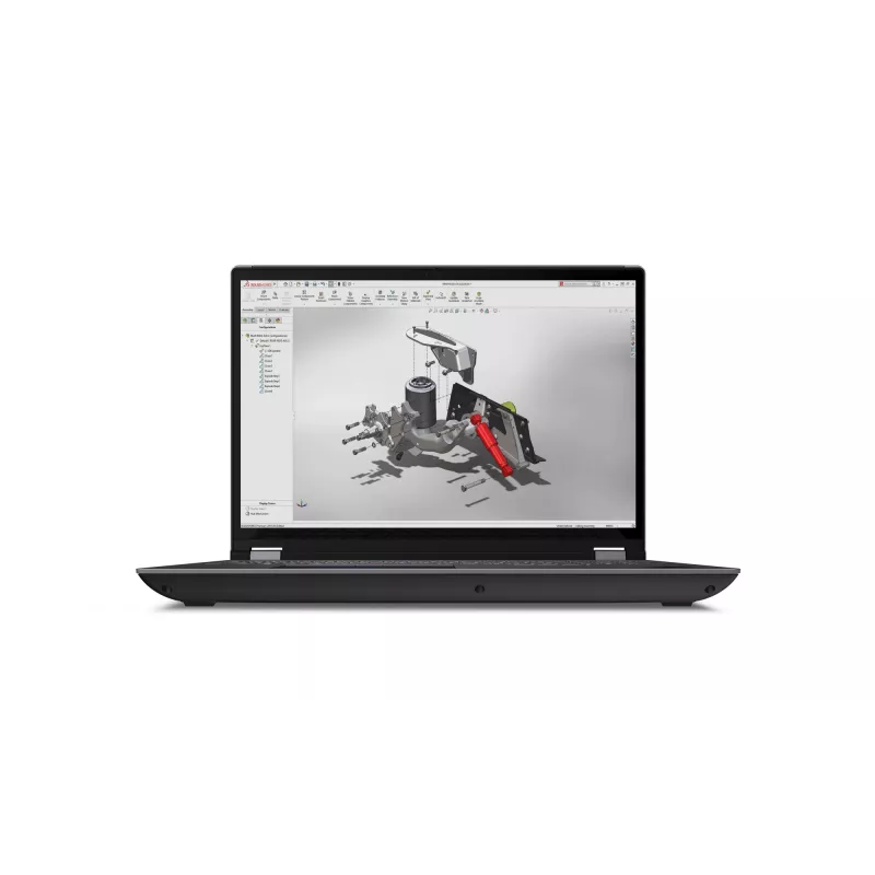 Lenovo ThinkPad P16 Gen 2 Intel® Core™ i7 i7-14700HX Mobilioji darbo stotis 40,6 cm (16 colių) WUXGA 32 GB DDR5-SDRAM 1 TB SSD Intel Arc Pro A30M Wi-Fi 6E (802.11ax) Windows 11 Pro Vokiška Juoda