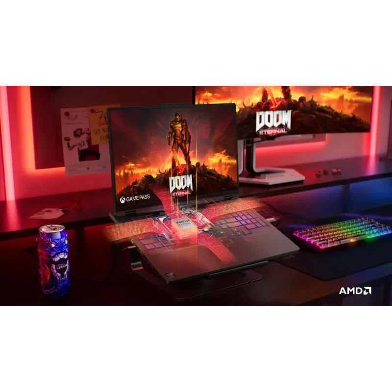 Nešiojamasis kompiuteris Lenovo Legion Pro 5 16 WQXGA – AMD Ryzen 9 9955HX, 32GB RAM, 1TB SSD, NVIDIA RTX 5070 8GB, Windows 11 Home